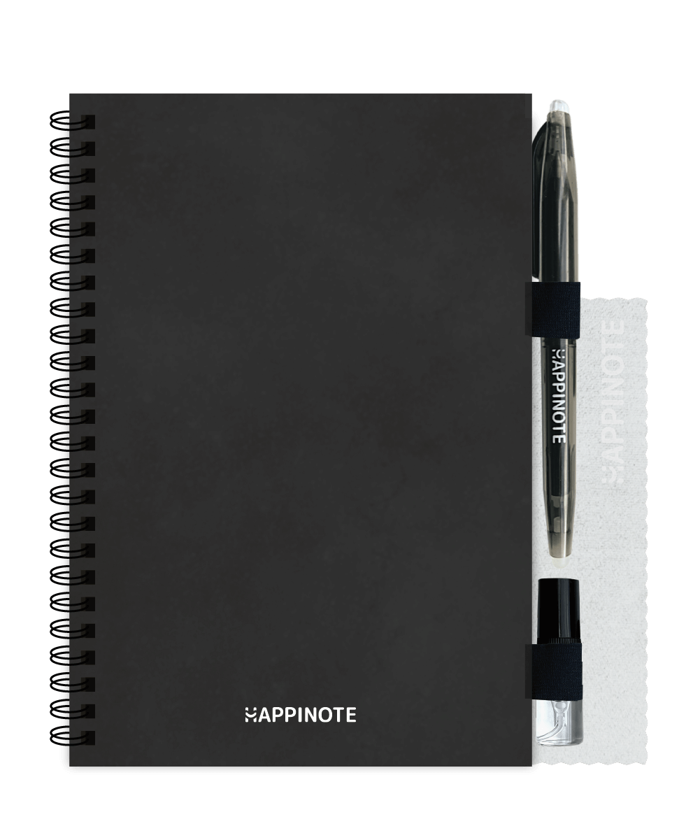 Erasable notebook A5 - black