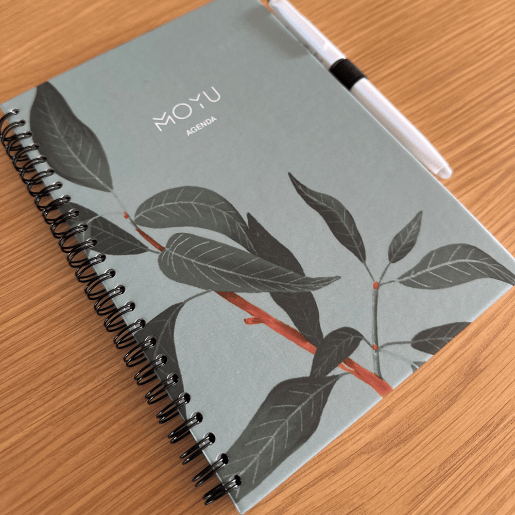 Herschrijfbare agenda - lovely leaf MOYU