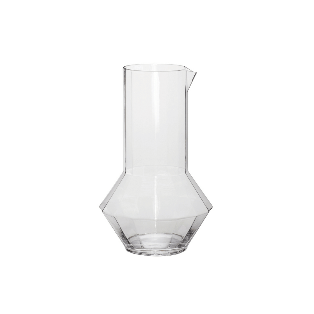 Water carafe with matching glasses - Aster Jug Clear + glasses