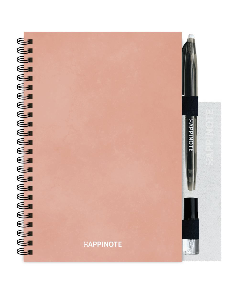 Erasable notebook A5 - pink